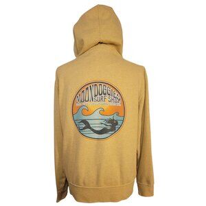 3/$30, Moondoggies Classic Drawstring Hoodie, Kangaroo Pocket, Thumb Slits, M